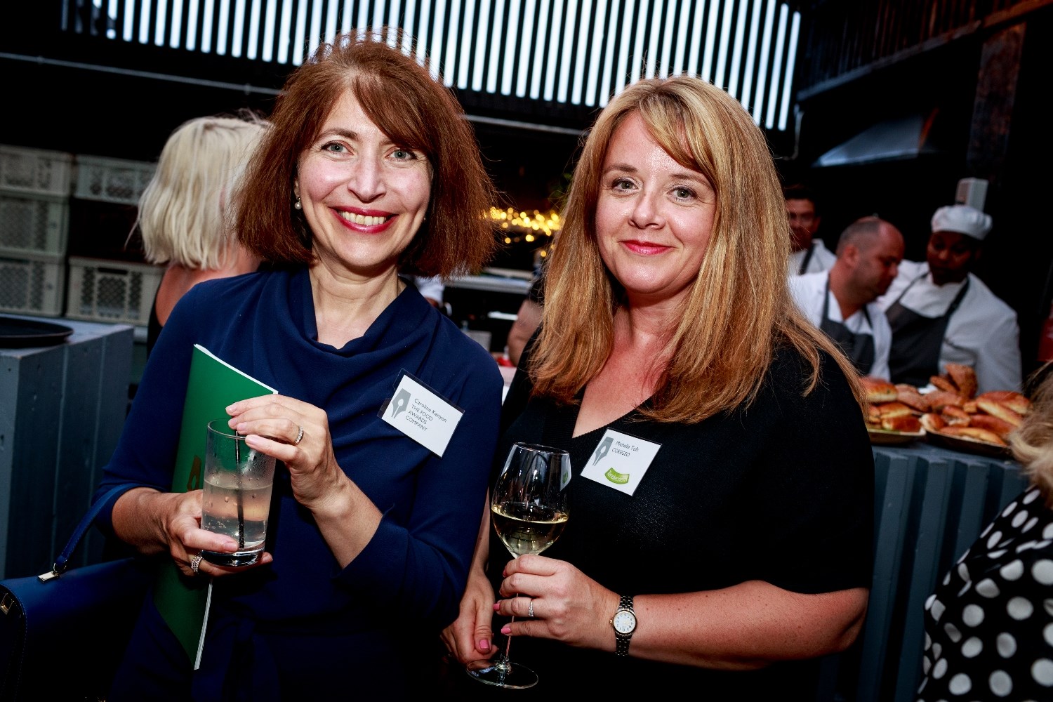 Caroline Kenyon (left) and Michelle Toft, Chief Marketing Officer of Coregeo: Tenderstem® (main sponsor of the Awards)